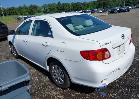 2009 Toyota Corolla из США, поврежденный, VIN 2T1BU40E39C102184